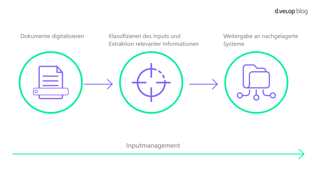 Infografik - Inputmanagement Prozess