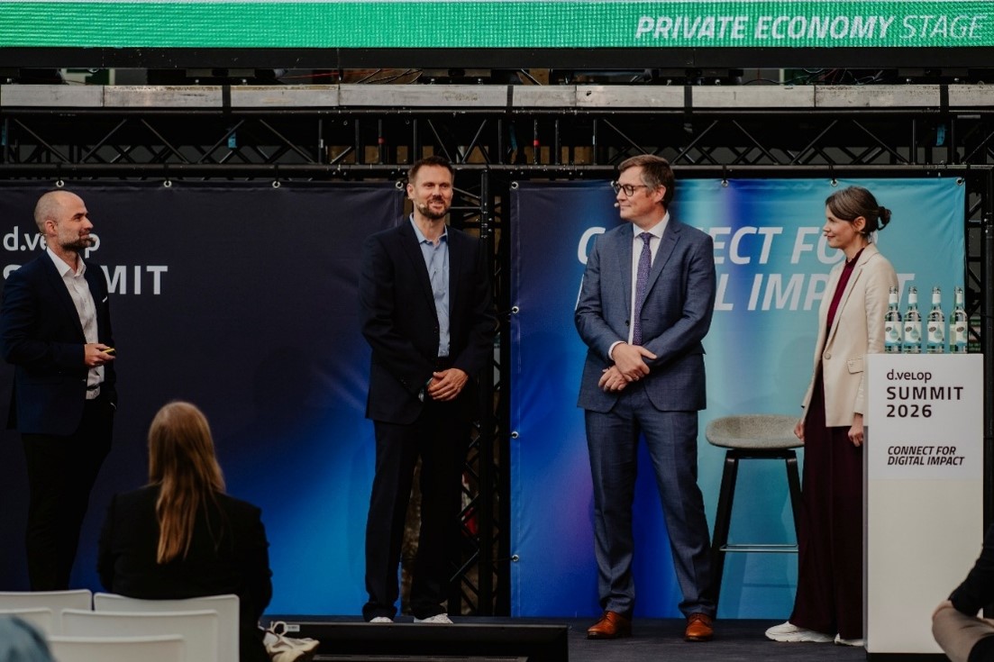 Impression vom REMONDIS-Vortrag beim d.velop SUMMIT 2026